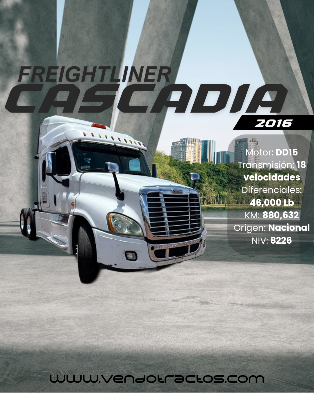 🚛 Freightliner Cascadia 2016 | Máximo desempeño en México