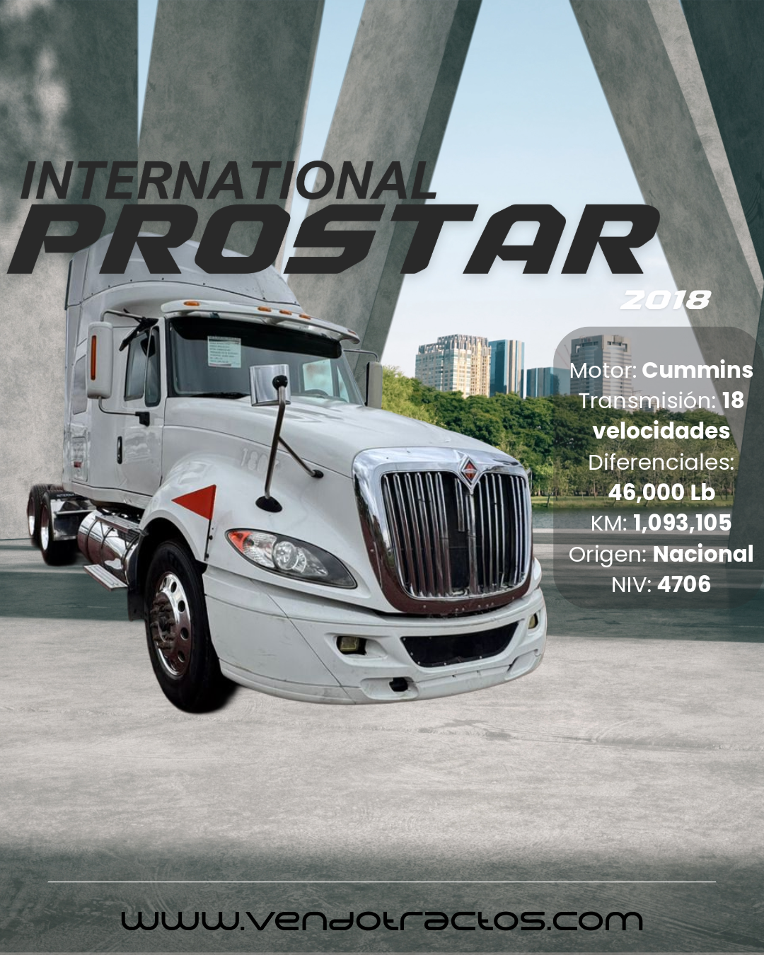 🚛 International Prostar 2018 | Máximo desempeño en México