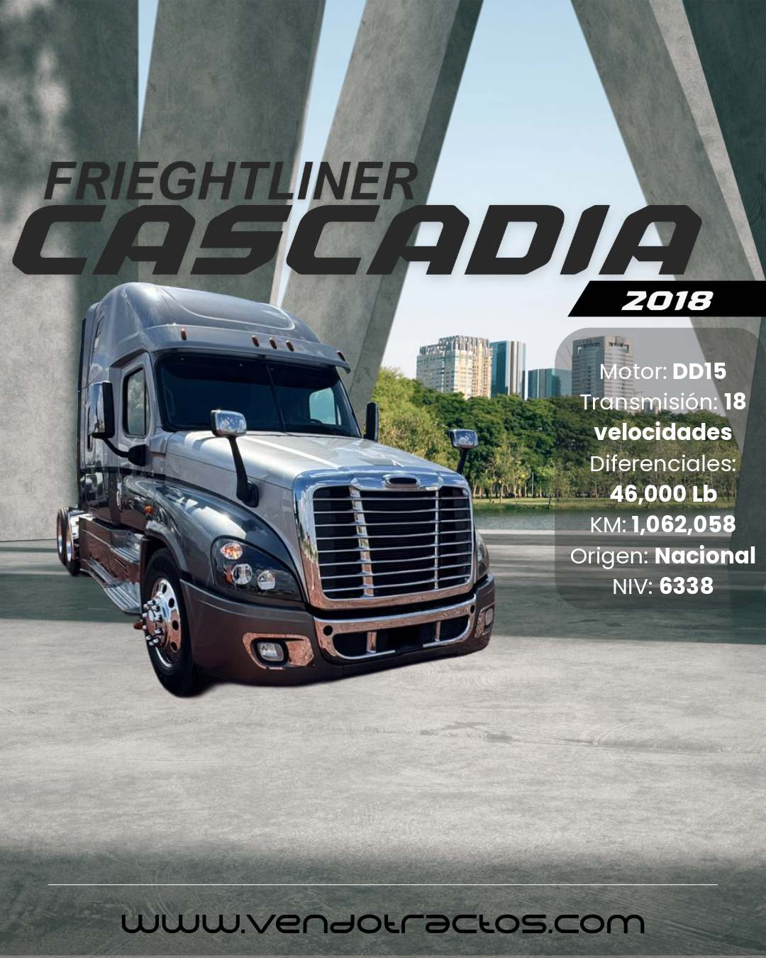🚛 Freightliner Cascadia 2018 | Máximo desempeño en México