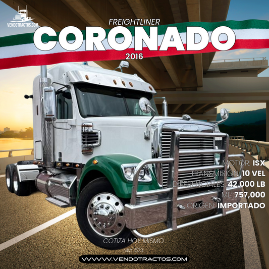 🚛Freightliner Coronado 2016 | Máximo desempeño en México