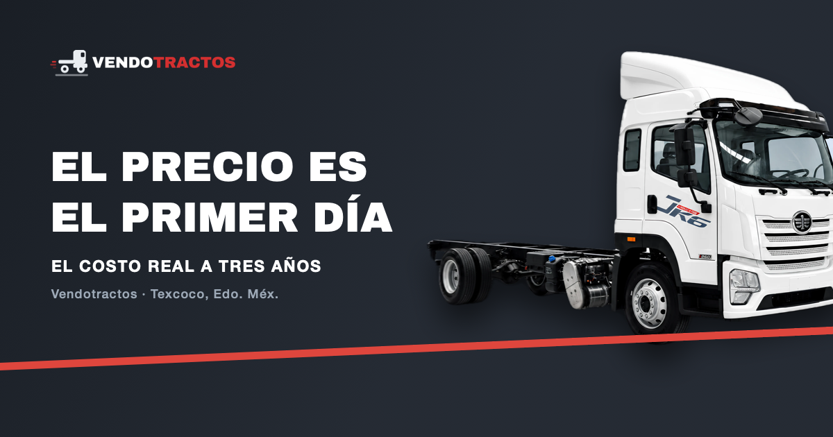 Cuánto cuesta operar un camión: siete costos, y el precio es solo uno