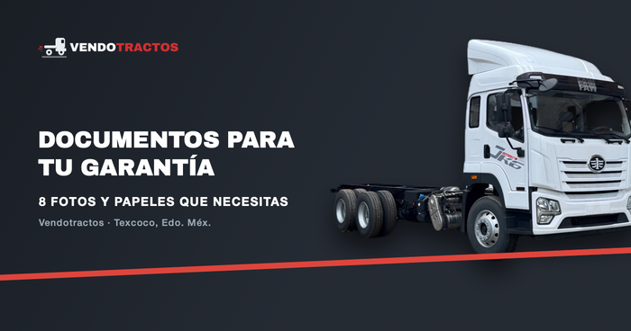 Qué documentos y fotos necesitas para reclamar la garantía de tu camión FAW
