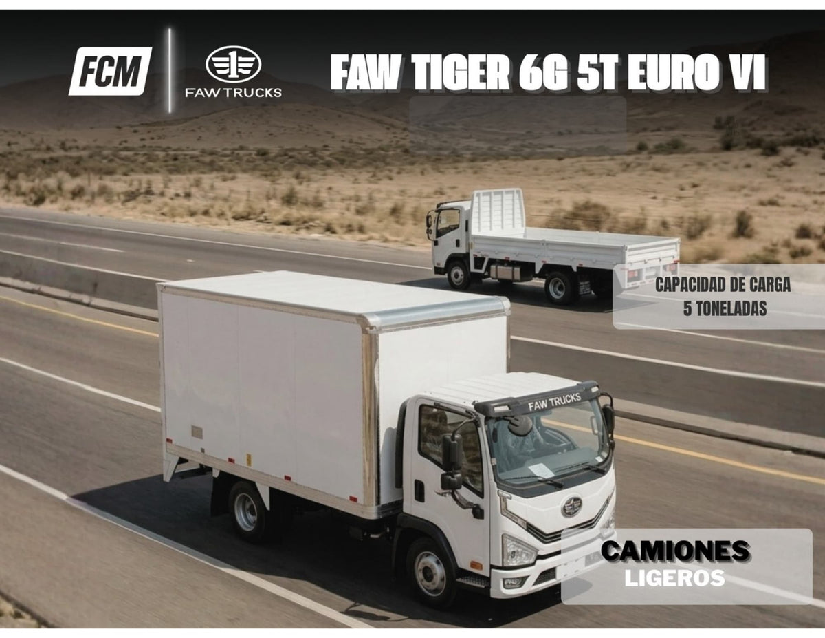 FAW Tiger 6G 5T 1605 Euro VI 2026 — vista 4 del camión FAW Euro VI 2026