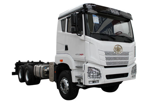 Camión FAW JH6 420 HP 6x4 Euro VI | Chasis pesado de 30 toneladas