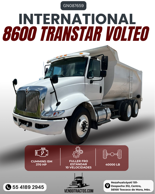 🚛International 8600 Transtar 2016| Gran rendimiento en México
