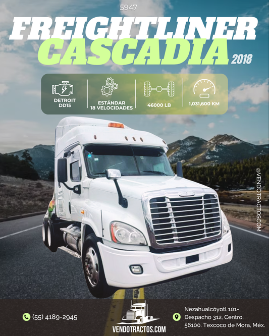 🚛Freightliner Cascadia 2018 | Máximo desempeño en México