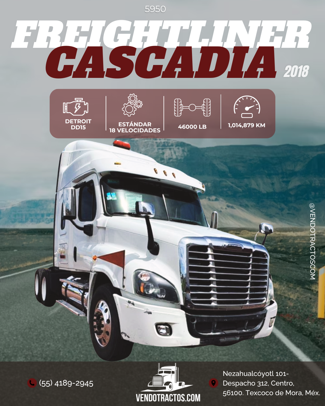 🚛Freightliner Cascadia 2018 | Máximo desempeño en México