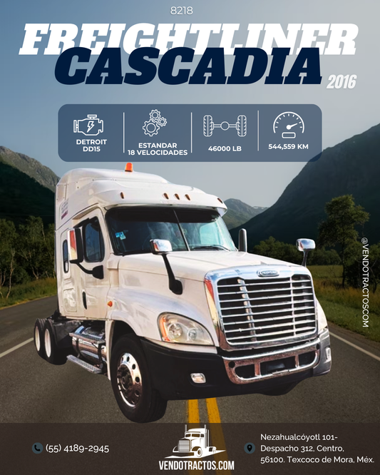 🚛Freightliner Cascadia 2016 | Máximo desempeño en México