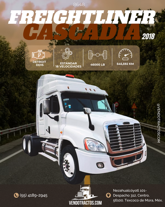🚛 Freightliner Cascadia 2018 | A toda prueba en México