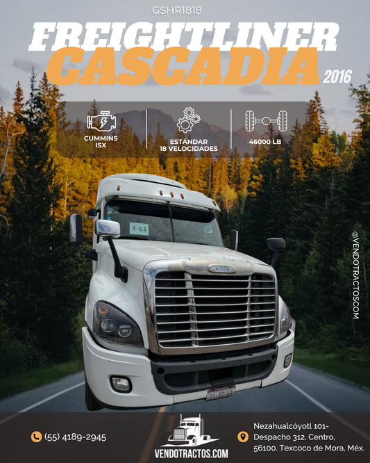 🚛Freightliner Cascadia 2016 | Máximo desempeño en México