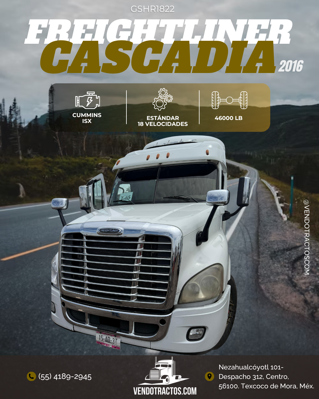 🚛Freightliner Cascadia 2016 | Máximo desempeño en México