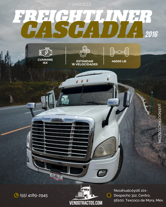 🚛Freightliner Cascadia 2016 | Máximo desempeño en México