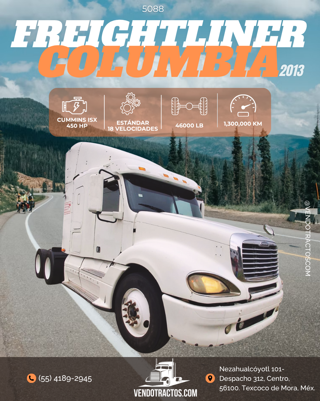 🚛Freightliner Columbia 2013 | Máximo desempeño en México