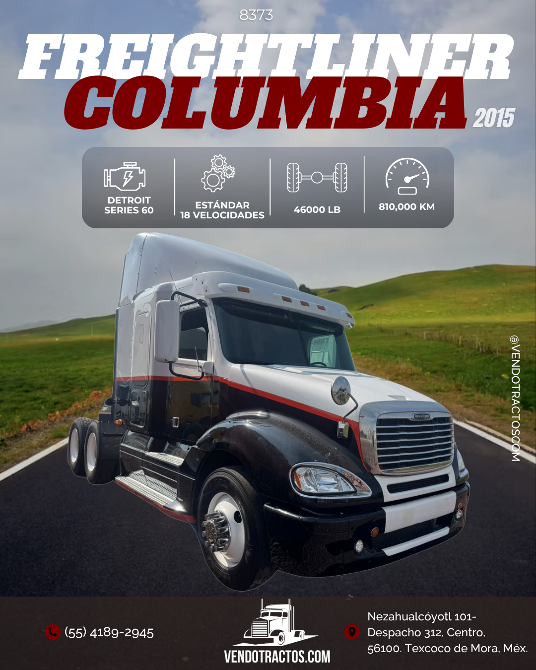 🚛 Freightliner Columbia 2015 | Gran rendimiento en México