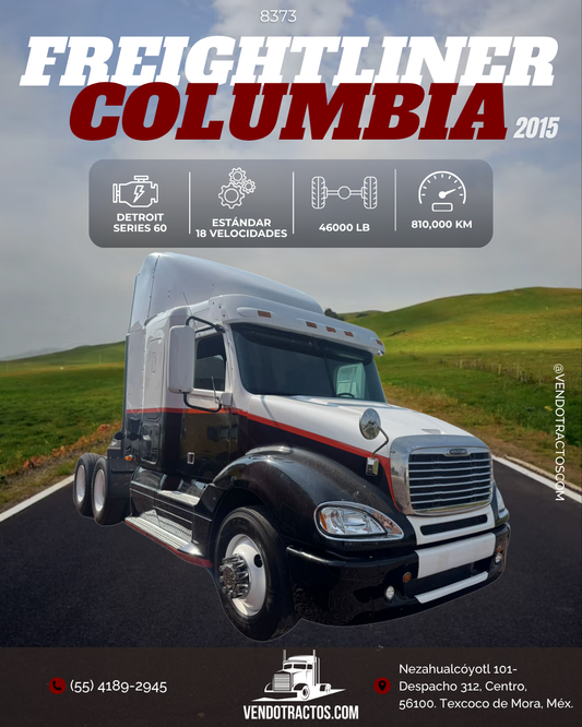 🚛 Freightliner Columbia 2015 | Gran rendimiento en México