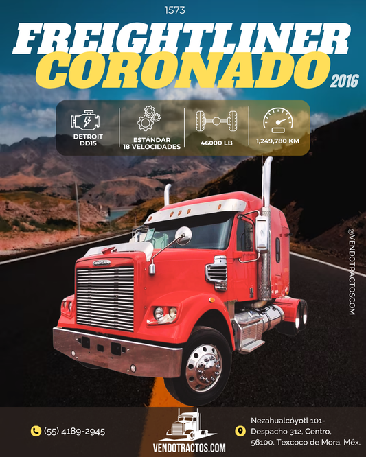 🚛Freightliner Coronado 2016 | Máximo desempeño en México