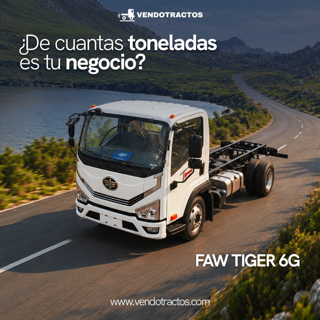 Tiger 6G. Diferentes toneladas para cada negocio.