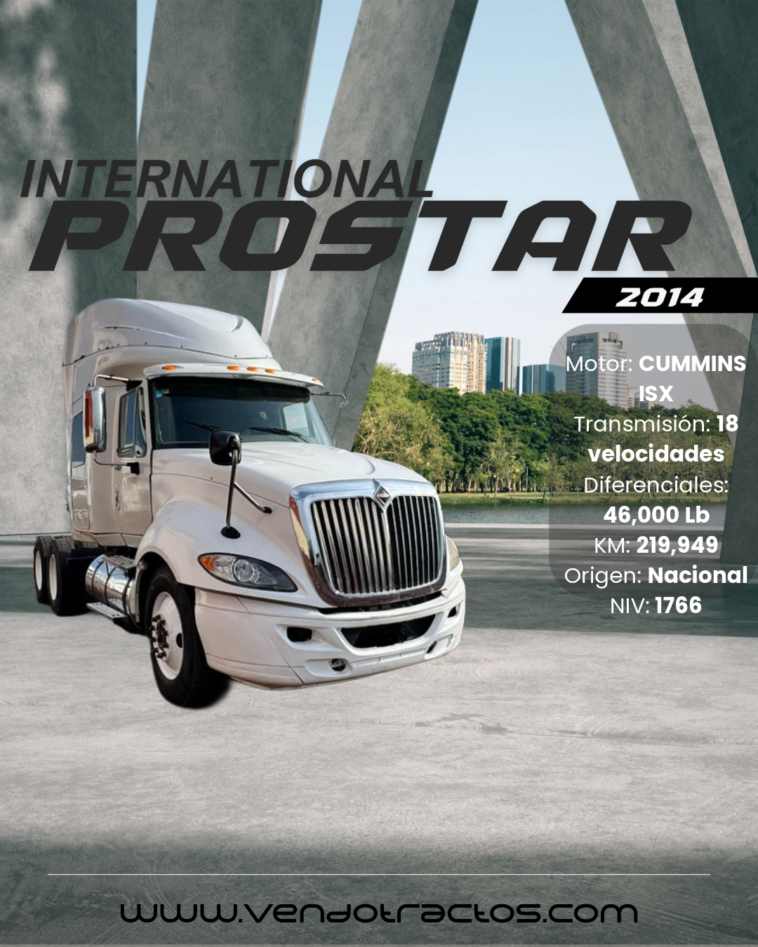 🚛International Prostar 2014 | Máximo desempeño en México