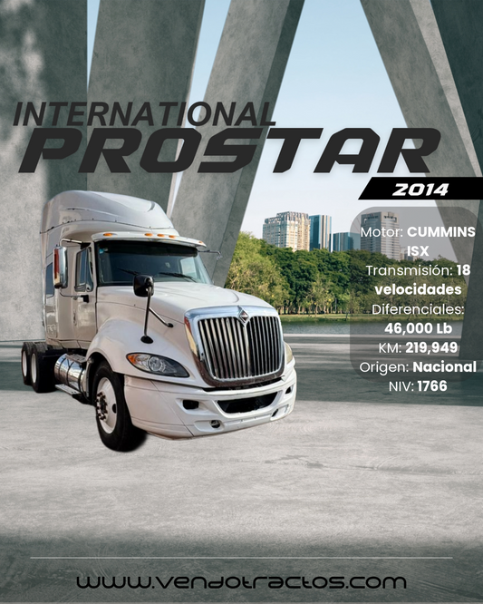 🚛International Prostar 2014 | Máximo desempeño en México