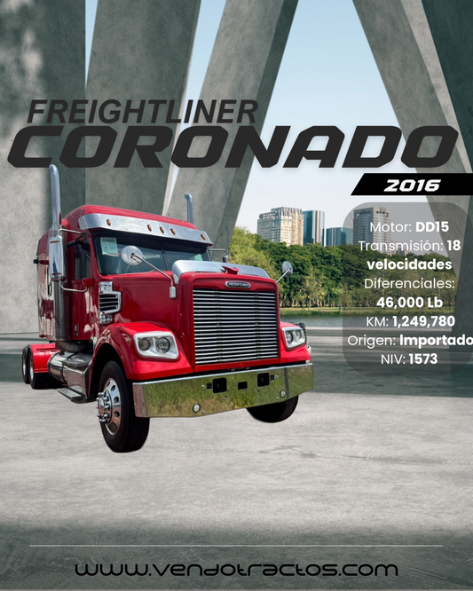 🚛Freightliner Coronado 2016 | Máximo desempeño en México