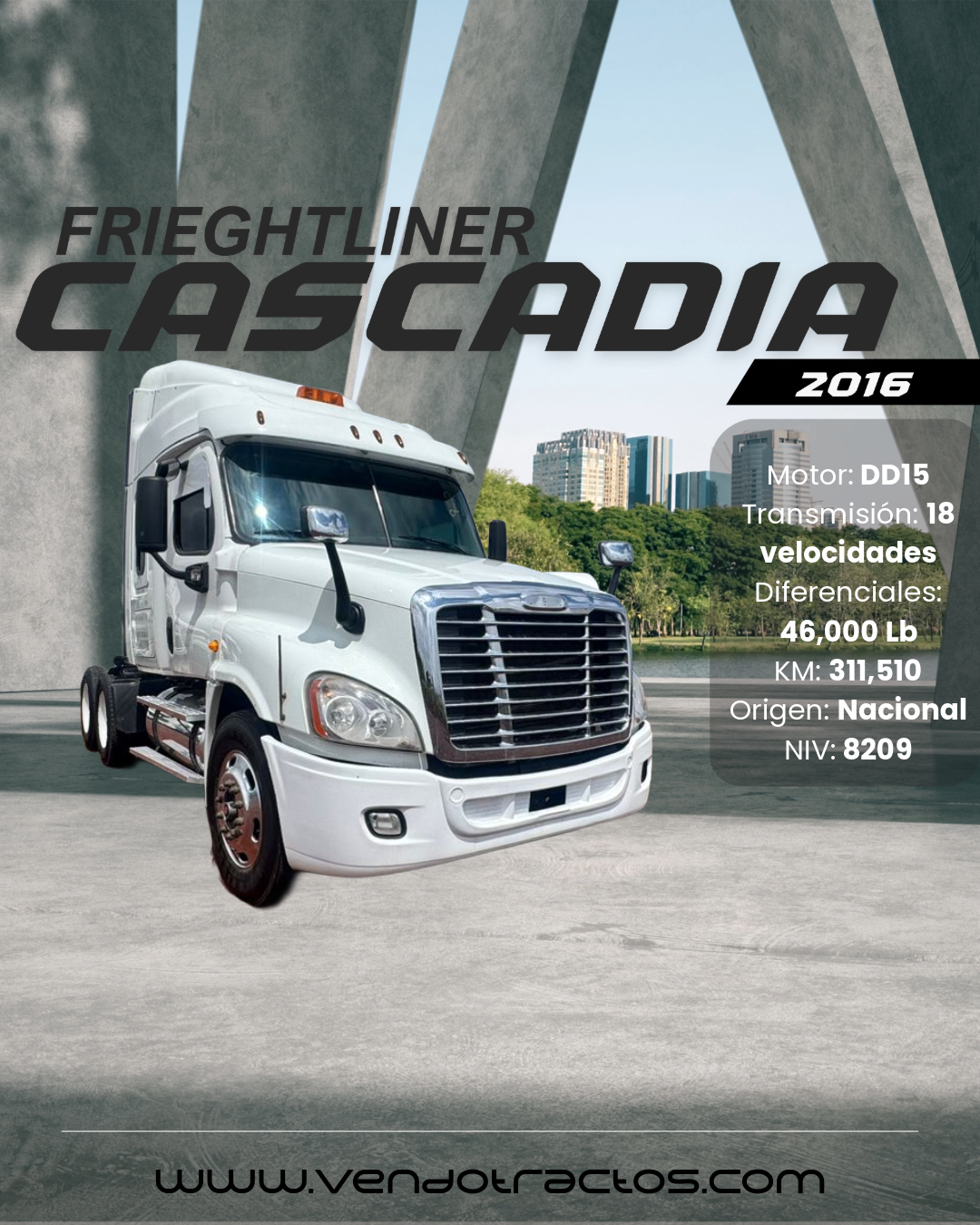 🚛 Freightliner Cascadia 2016 | Máximo desempeño en México