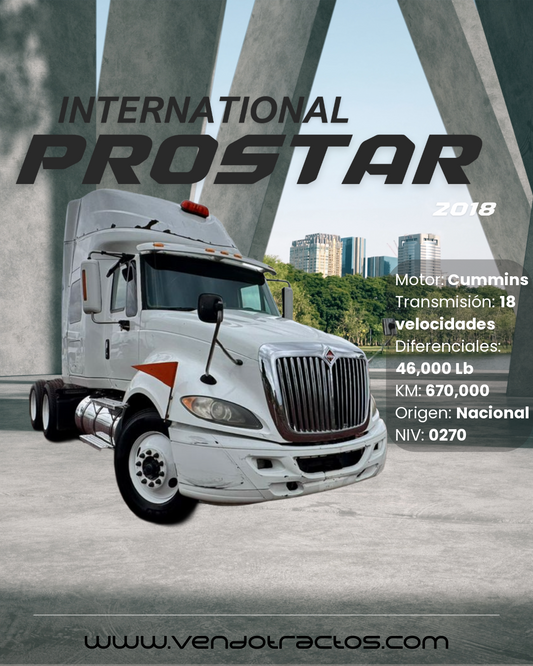 🚛International Prostar 2018 | Máximo desempeño en México