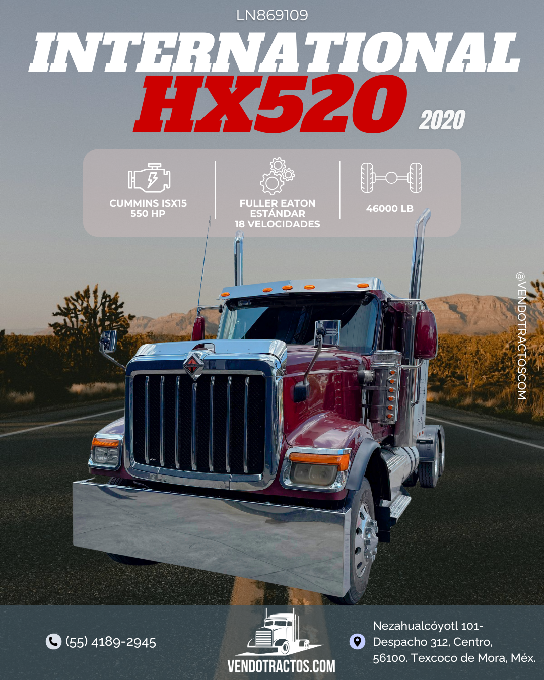🚛 International HX520 2020 | A toda prueba en México