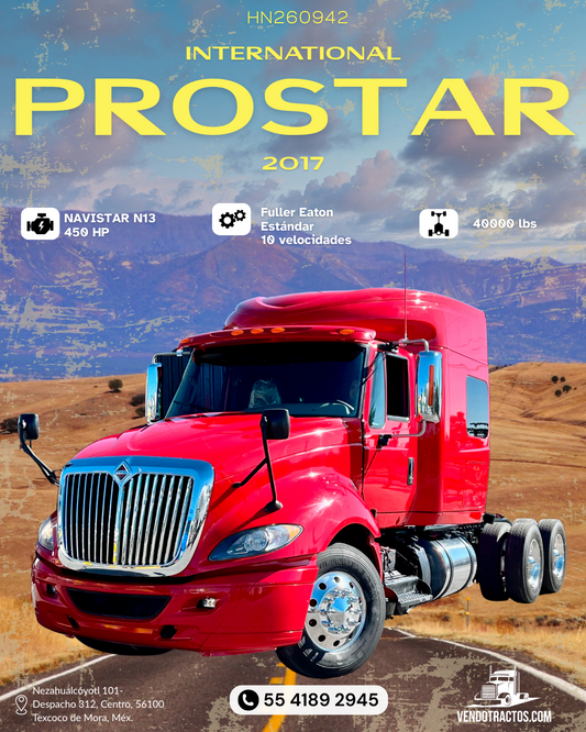 🔴 International Prostar 2017 – Rendimiento real con ADN americano