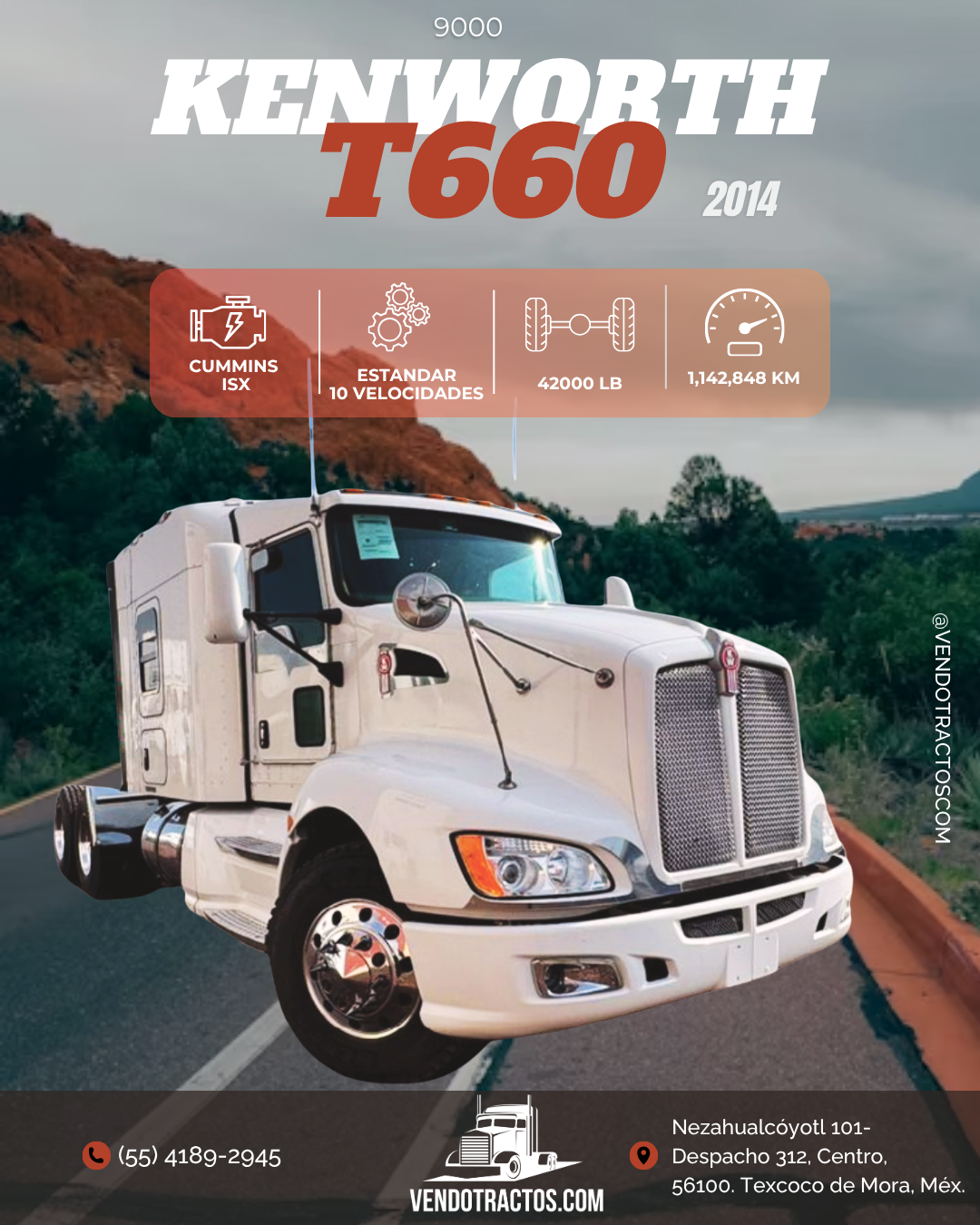 🚛Kenworth T660 2014| Máximo desempeño en México