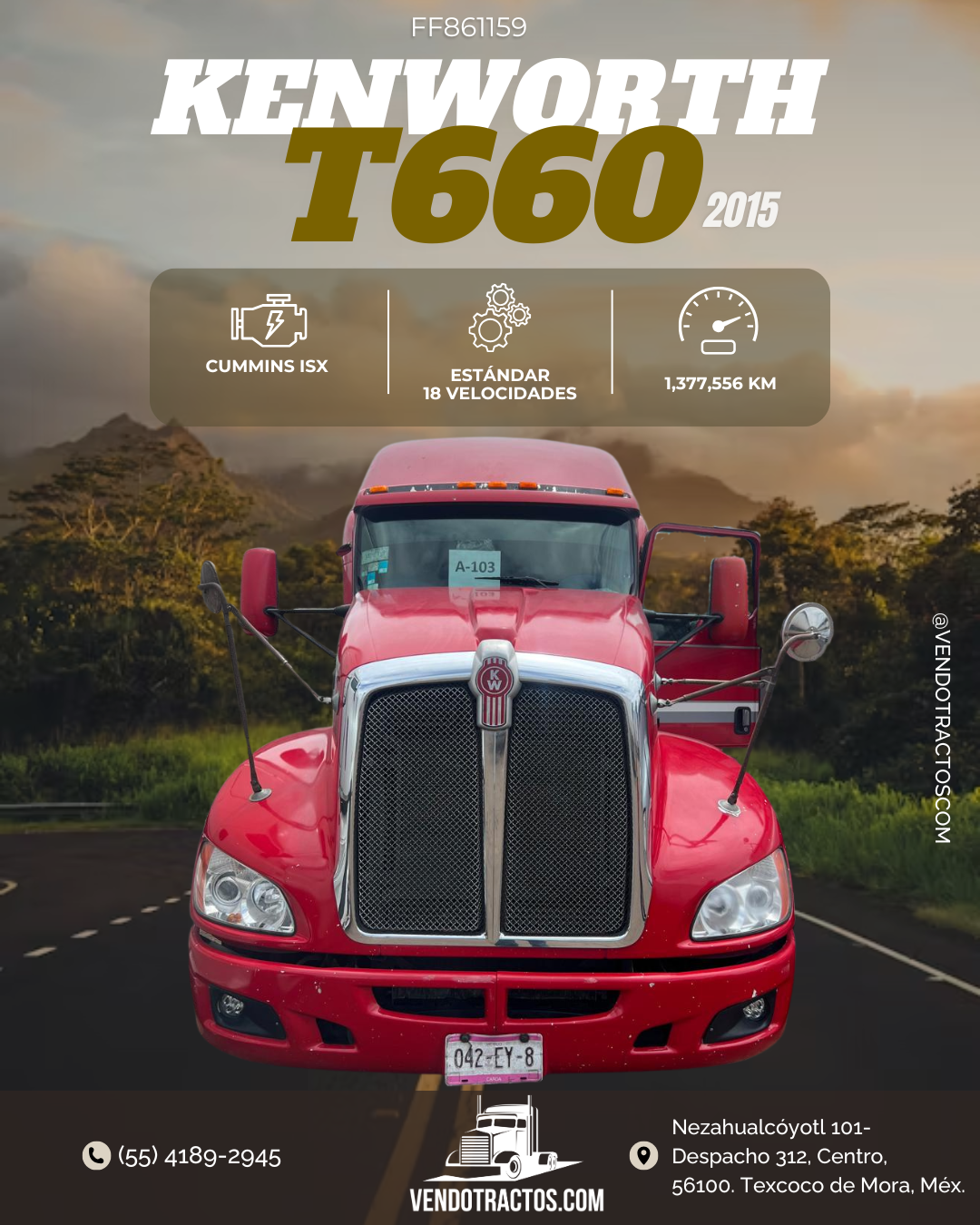 🚛 Kenworth T660 2015 | A toda prueba en México