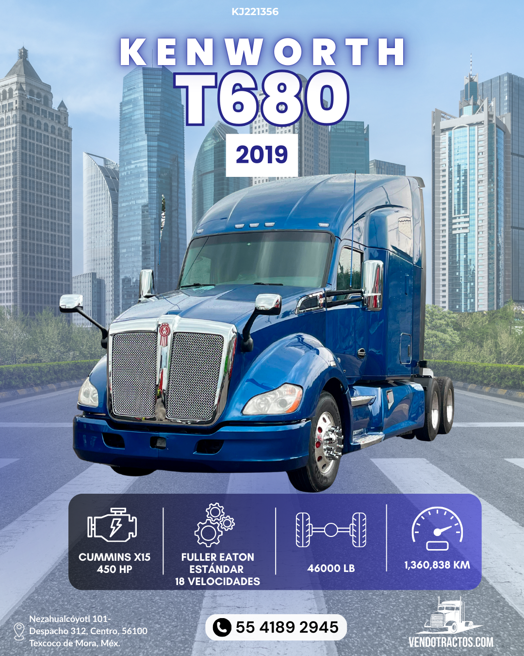 🚛 Kenworth T680 2019 | A toda prueba en México