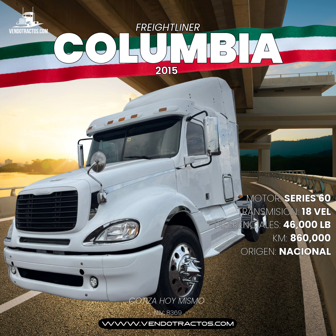🚛Freightliner Columbia 2015 | Máximo desempeño en México