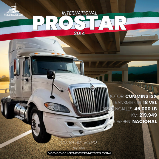 🚛International Prostar 2014 | Máximo desempeño en México