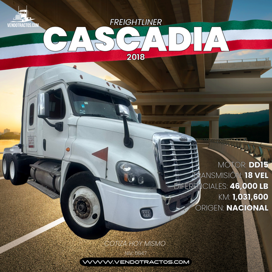 🚛Freightliner Cascadia 2018 | Máximo desempeño en México