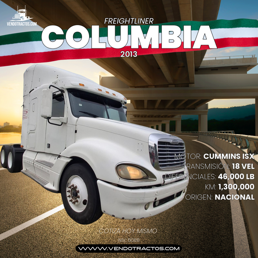 🚛Freightliner Columbia 2013 | Máximo desempeño en México