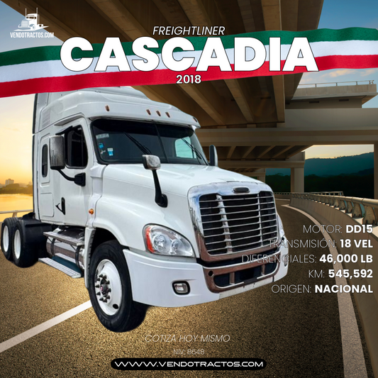 🚛 Freightliner Cascadia 2018 | A toda prueba en México