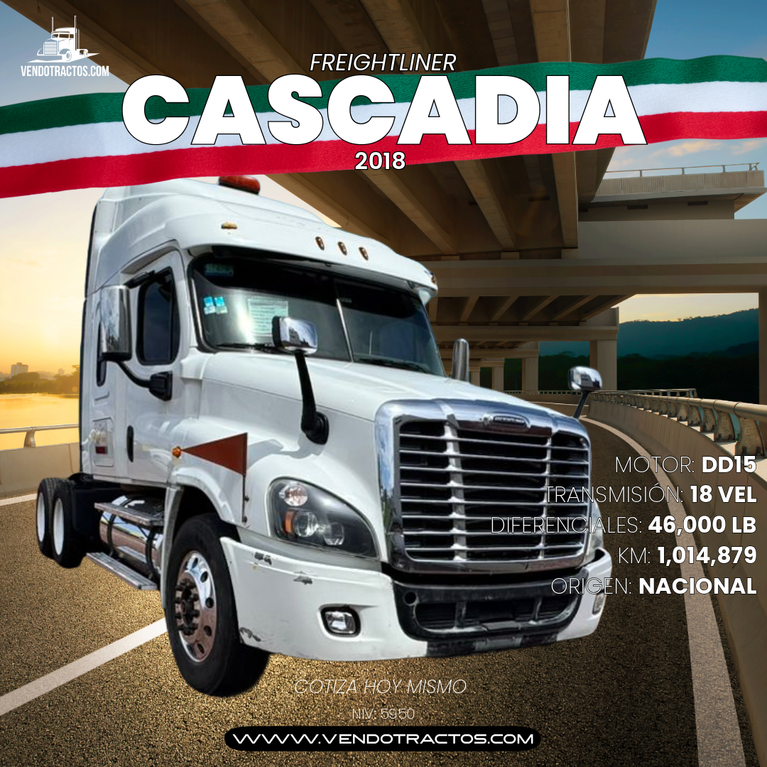 🚛Freightliner Cascadia 2018 | Máximo desempeño en México