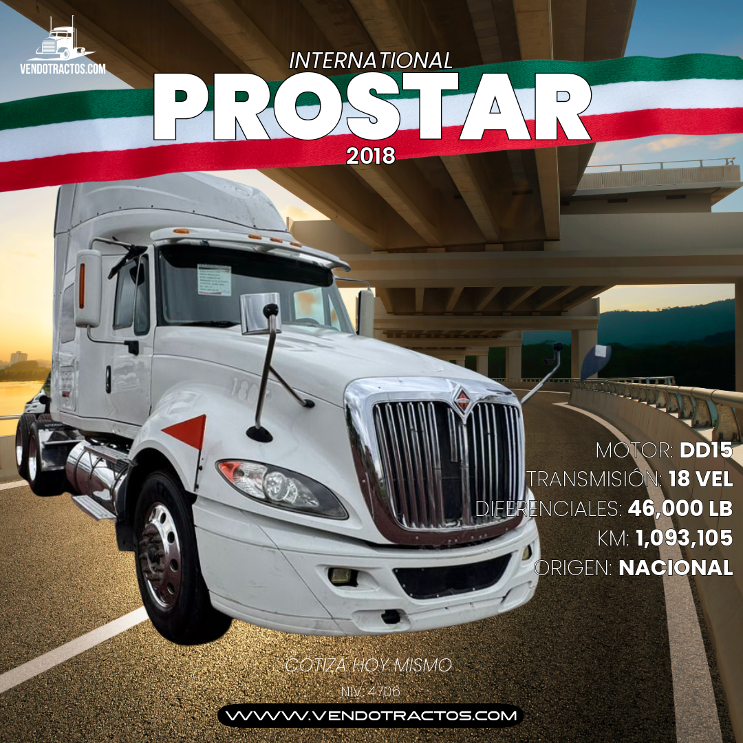 🚛 International Prostar 2018 | Máximo desempeño en México