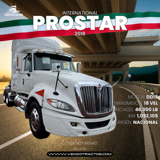 🚛 International Prostar 2018 | Máximo desempeño en México