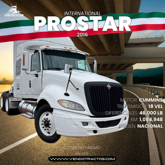 🚛 International Prostar 2018 | Máximo desempeño en México