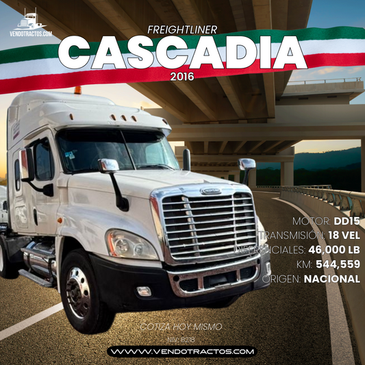🚛Freightliner Cascadia 2016 | Máximo desempeño en México