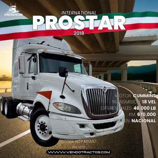 🚛International Prostar 2018 | Máximo desempeño en México
