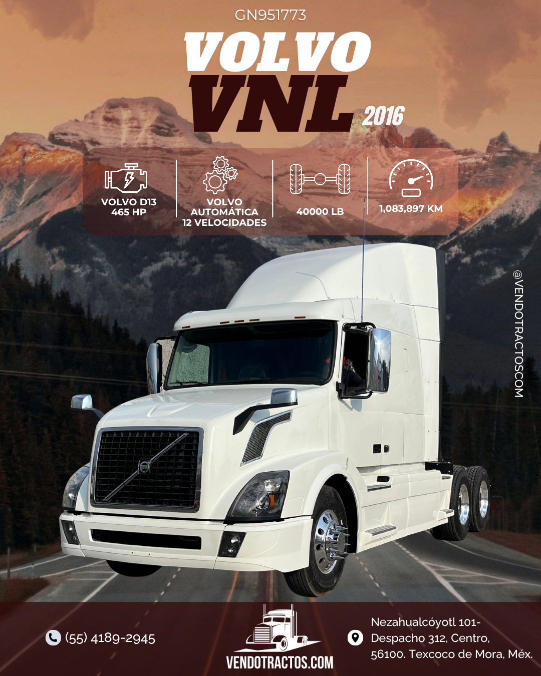 🚛 Volvo VNL 2016 | A toda prueba en México