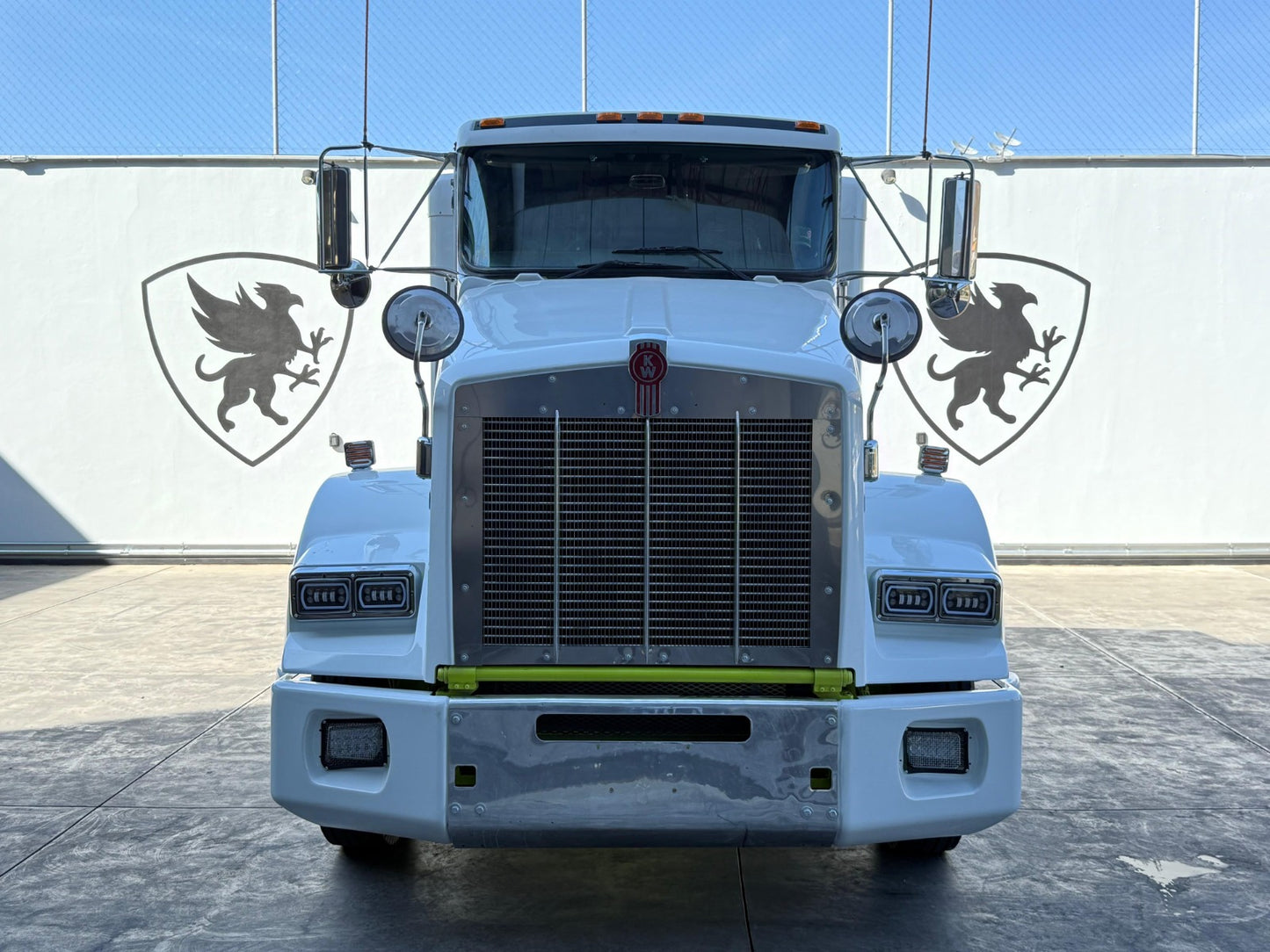 🚛 Kenworth T800 2017 color blanco